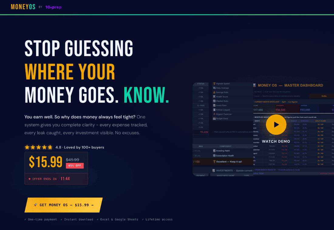 10xprep.com landing page